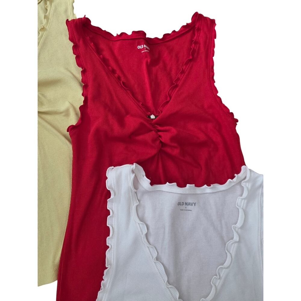 Set of 5 Old Navy Sleeveless tops, size Small - Picture 7 of 7